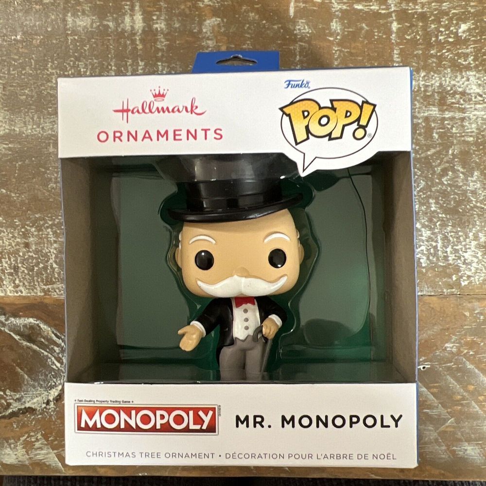 2023‎ Funko POP Hallmark Christmas Tree ornament Mr Monopoly
